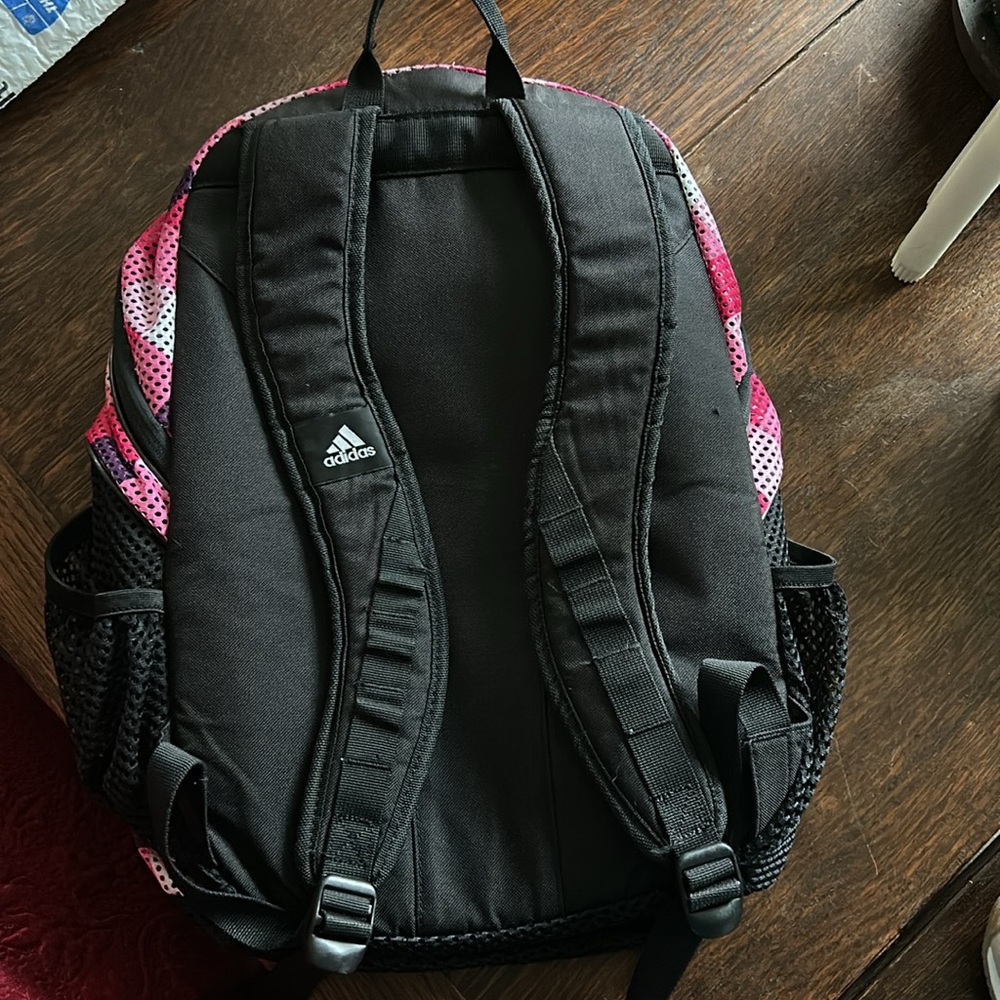 Large Adidas Mesh Backpack with Adjustable Straps - Picture 2 of 11